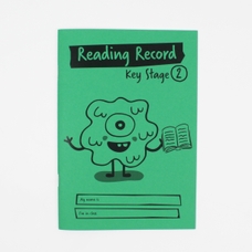 Silvine A5 Reading Record Book, 36 Page - KS2 - Green - Pack of 30